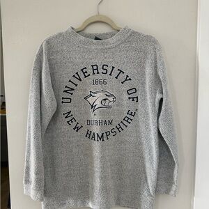 MV Sport Gray University Crewneck Sweater